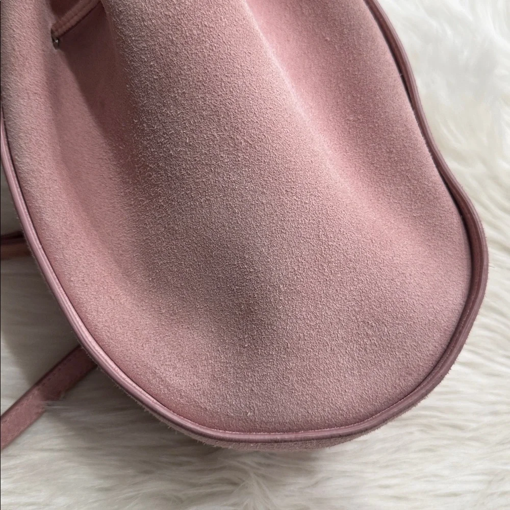THE ROW Suede Bucket Bag